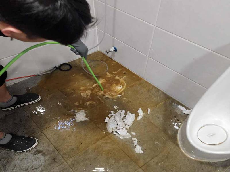 안성 하수구역류 작업사례 10